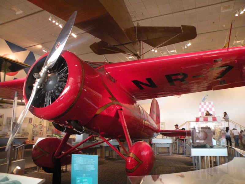 El avión de Amelia Earhart con el que estableció el primer récord de NY a México. (Foto: JAS1138)